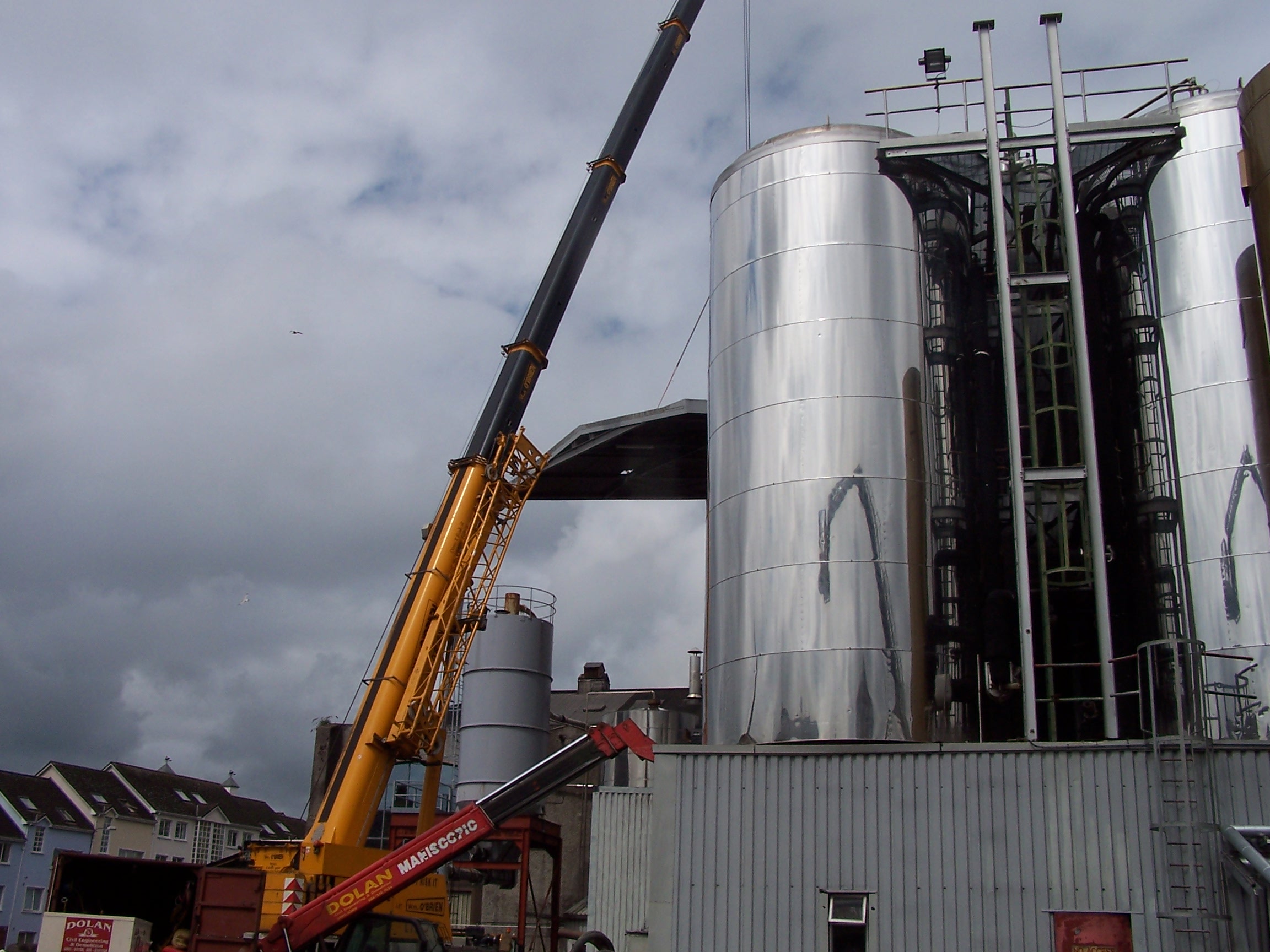 Demolition of Chimney 7